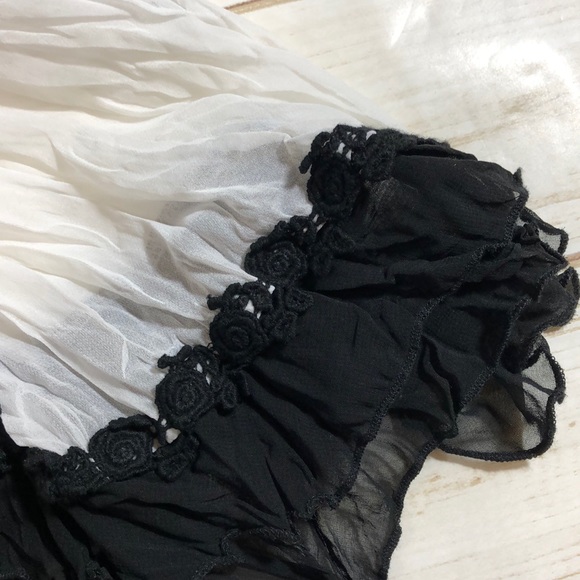 NWT Pretty Angel sheer waist tie top - Picture 4 of 7